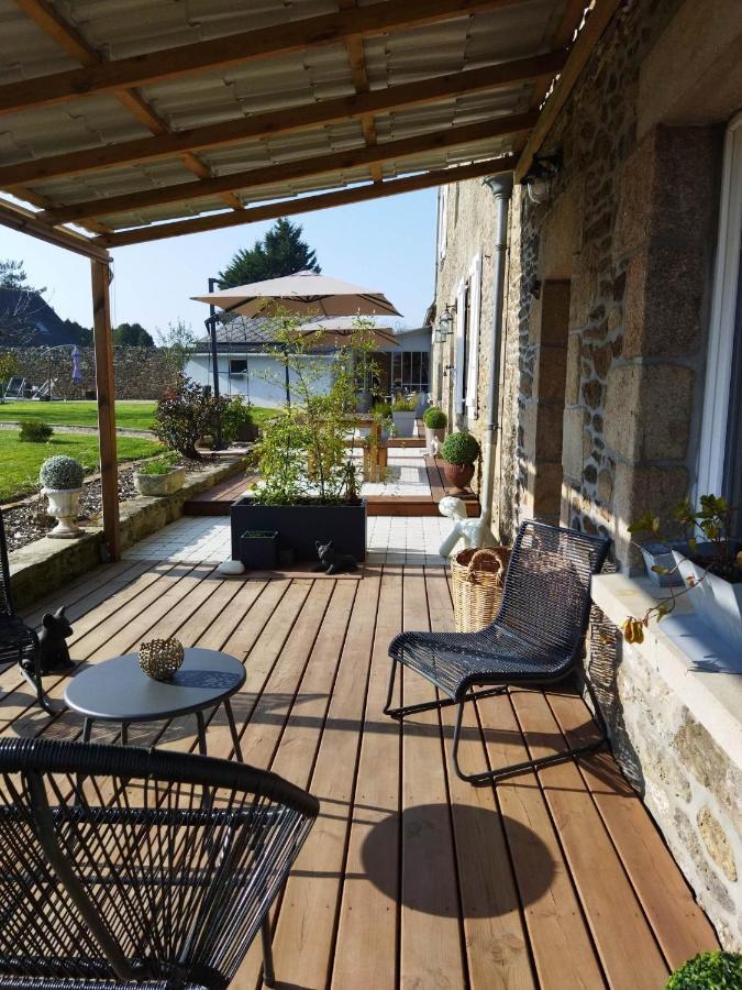 La Ménardière Serenitatis chambre d'hôtes petit déjeuner compris Corseul Exterior foto